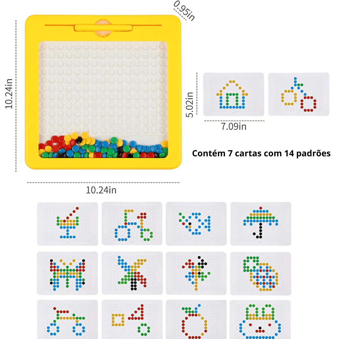 Prancheta Mágica Montessoriana! - Brinque Criativo