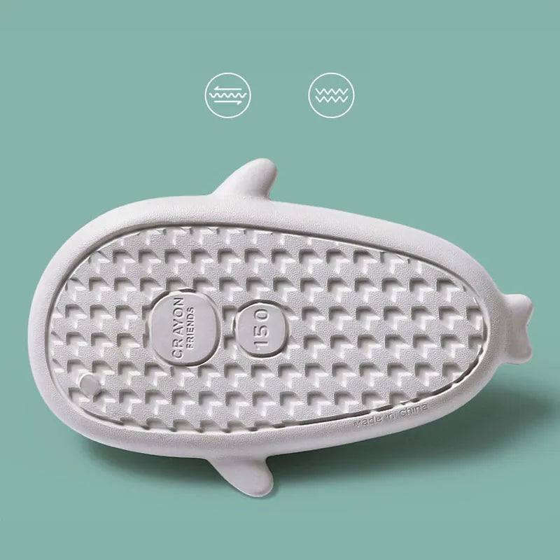 Chinelo Tubarão Infantil Slip On | Confortável e Antiderrapante