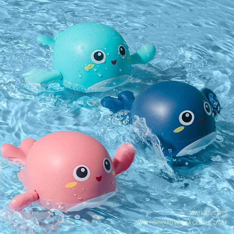 Brinquedo de Banho para Bebês – Golfinho de Natação Divertido, Para Crianças de 0 a 12 Anos, Ideal para Banho e Diversão