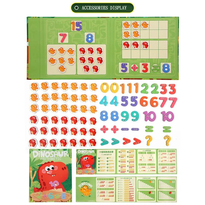 Adesivos Magnéticos- Aprenda matemática brincando! - Brinque Criativo