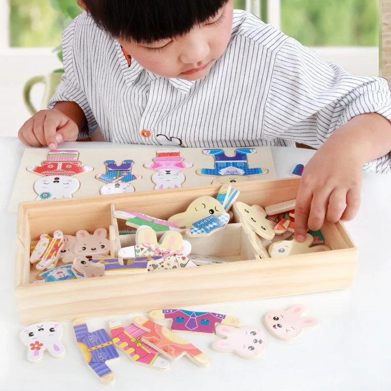 Quebra-cabeça montessori infantil- Montando Emoções! - Brinque Criativo
