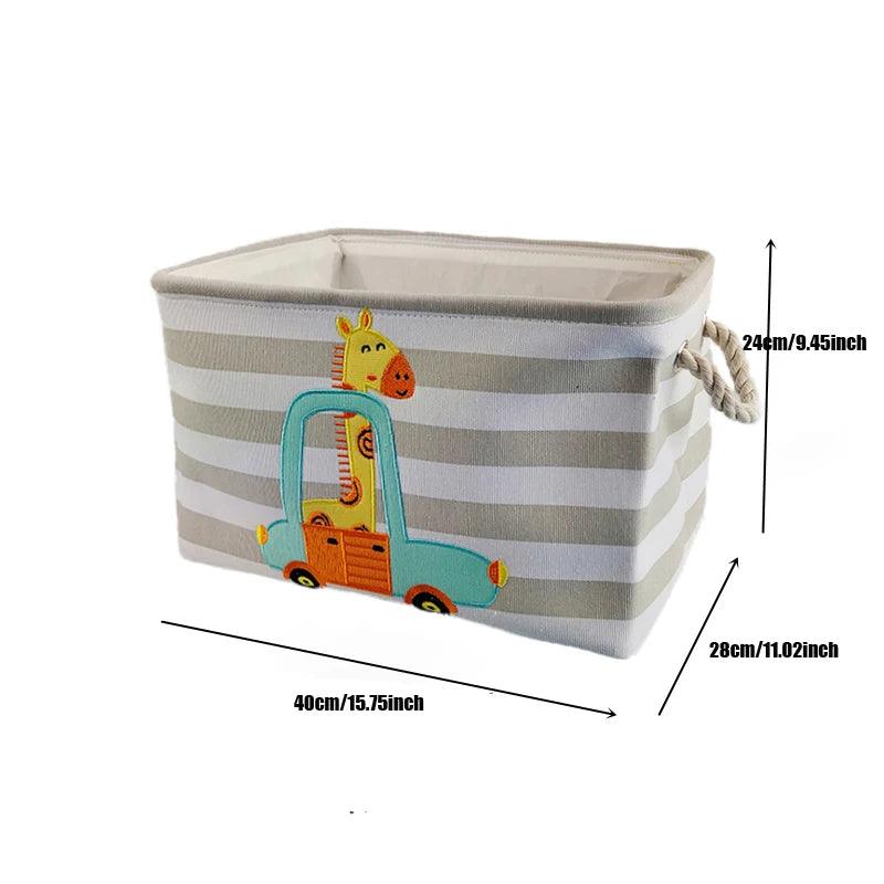 Cesto Organizador de Brinquedos- BAGUNÇA NUNCA MAIS! - Brinque Criativo