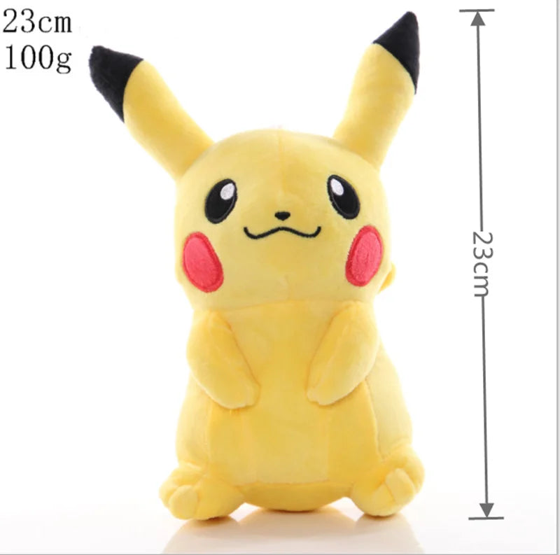 Pelúcia Pokémon 20cm | Pikachu, Charmander, Squirtle e Mais