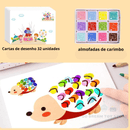 Kit de Pintura a Dedo- Montessoriano - Brinque Criativo