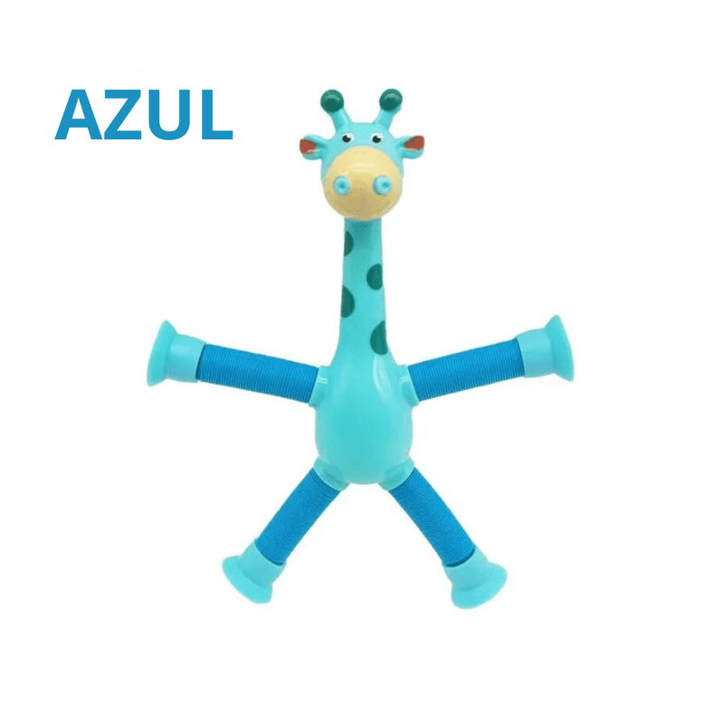 Conjunto Girapop- Girafinha Infantil que ESTICA! (KIT COM 4 UNIDADES) - Brinque Criativo