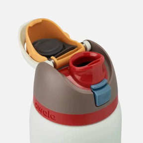 Garrafa Owala Freesip 946ml | Off-White | Térmica em Aço Inox | Tecnologia FreeSip™