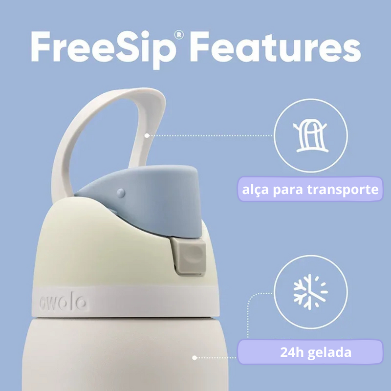 Garrafa Térmica Owala FreeSip 32 oz | Antivazamento e Isolamento Triplo