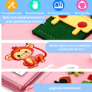 Livro Sensorial Montessori + BRINDE EXCLUSIVO brinque criativo - Brinque Criativo