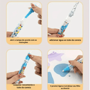 Tapete Mágico de Colorir + 6 FORMINHAS DE BRINDE!! - Chega de Sujeira nas Paredes!! - Brinque Criativo