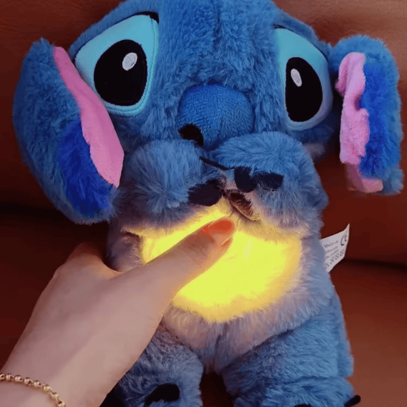 Pelúcia Stitch com Luz e Música Relaxante | Aconchego e Magia para Sua Casa