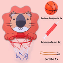 Selva de Pontos - Cesta de Basquete Infantil Animal - Brinque Criativo