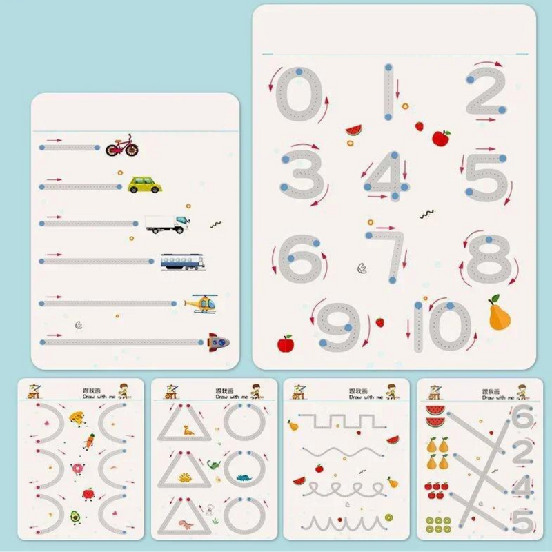 BRINQUE CRIATIVO- Caderno de Exercícios Montessoriano + BRINDES EXCLUSIVOS- (últimas unidades) - Brinque Criativo