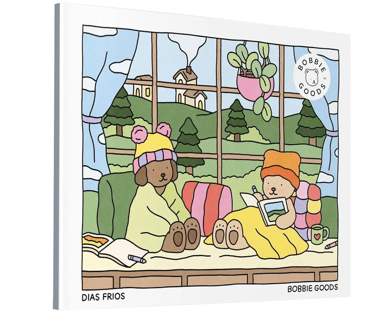 Livro de Colorir Bobbie Goods Original — Ilustrações Fofas e Criativas