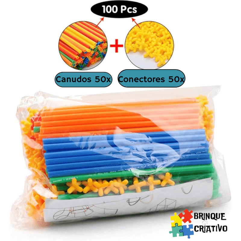 BRINQUE CRIATIVO- KIT DE CONSTRUÇÃO INFANTIL: TENDAS MÁGICAS!! - Brinque Criativo