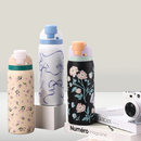 Garrafa Térmica Inox 1000ml com Estampas Exclusivas | Durabilidade e Estilo