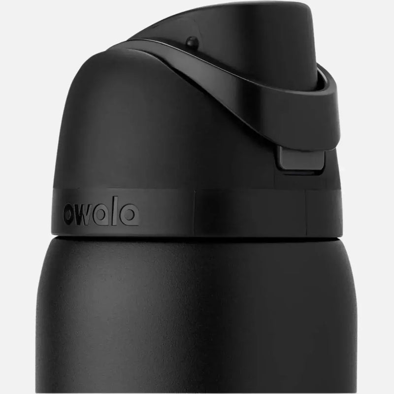 Garrafa Owala Freesip 946ml | Térmica em Aço Inox | Preto Elegante