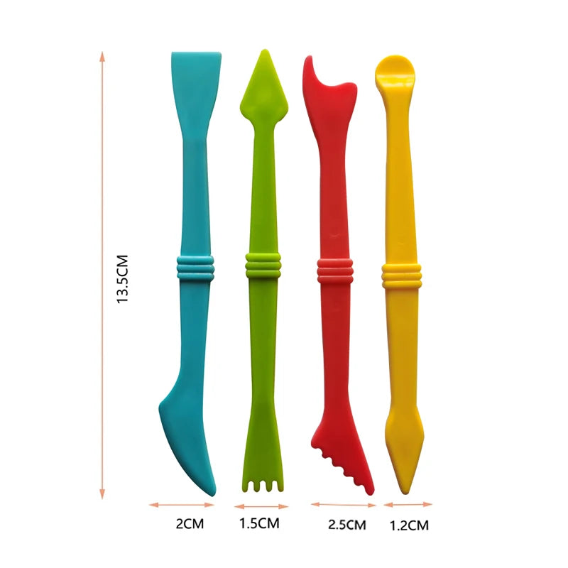 Moldes e Utensílios para Massinha - Ferramentas Perfeitas para Criar e Brincar