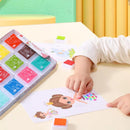 Kit de Pintura a Dedo- Montessoriano - Brinque Criativo
