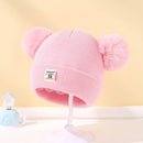Gorro Infantil com Pompom – Quentinho e Confortável para Bebês de 0 a 3 Anos