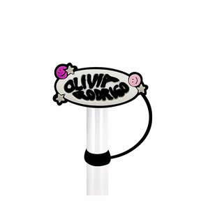 Tampa de Canudo Olivia Rodrigo Compatível com Stanley 30 e 40 Oz – Silicone Reutilizável