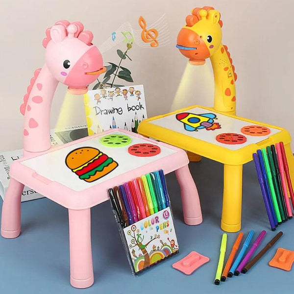 Mesa Projetora LED infantil + BRINDE EXCLUSIVO - Brinque Criativo