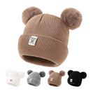 Gorro Infantil com Pompom – Quentinho e Confortável para Bebês de 0 a 3 Anos