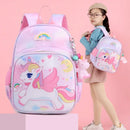 Mochila Infantil de Unicórnio - Estilo Encantador e Espaçosa