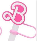 Capa Protetora para Canudo 7-8mm Rosa Barbie – Acessório para Copos Stanley