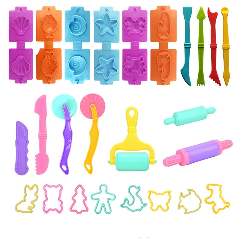 Moldes e Utensílios para Massinha - Ferramentas Perfeitas para Criar e Brincar