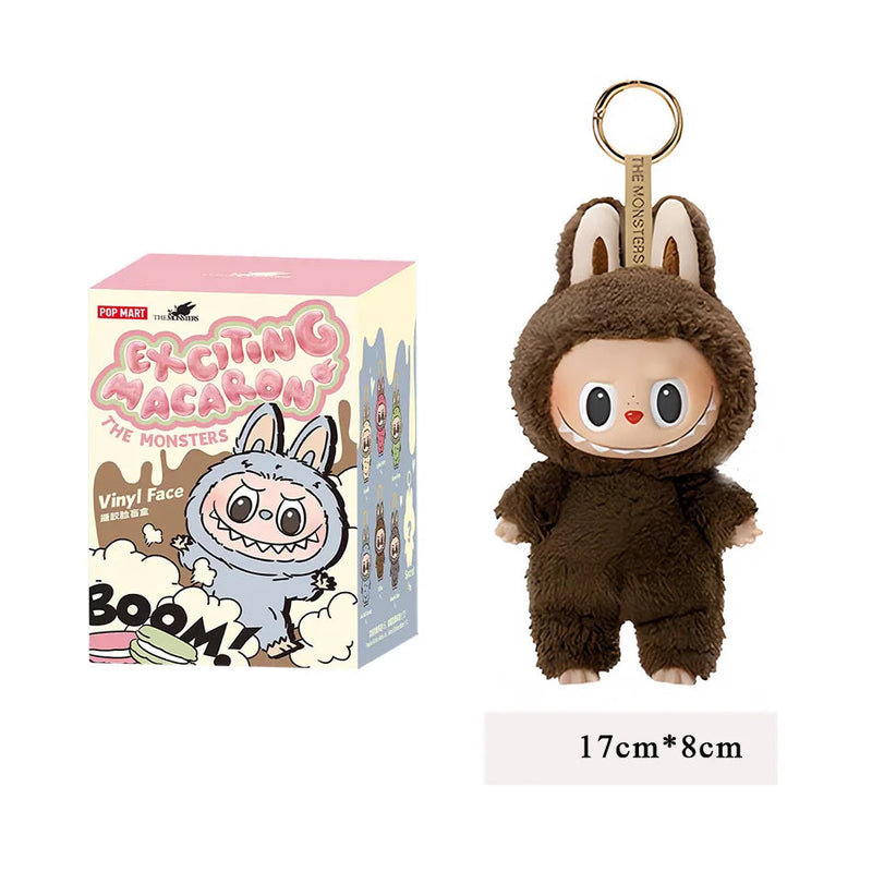 Mini Figura Labubu 17cm | Modelo Decorativo em PVC com Chaveiro