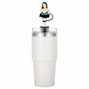 Tampa de Canudo Olivia Rodrigo Compatível com Stanley 30 e 40 Oz – Silicone Reutilizável