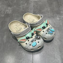 Sandália Baby Yoda Miniso – Estilo Crocs em EVA, Leve e Respirável para Crianças e Adultos