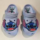 Sandália Infantil Lilo & Stitch Tipo Crocs – Leve, Antiderrapante e Respirável para Todas as Estações