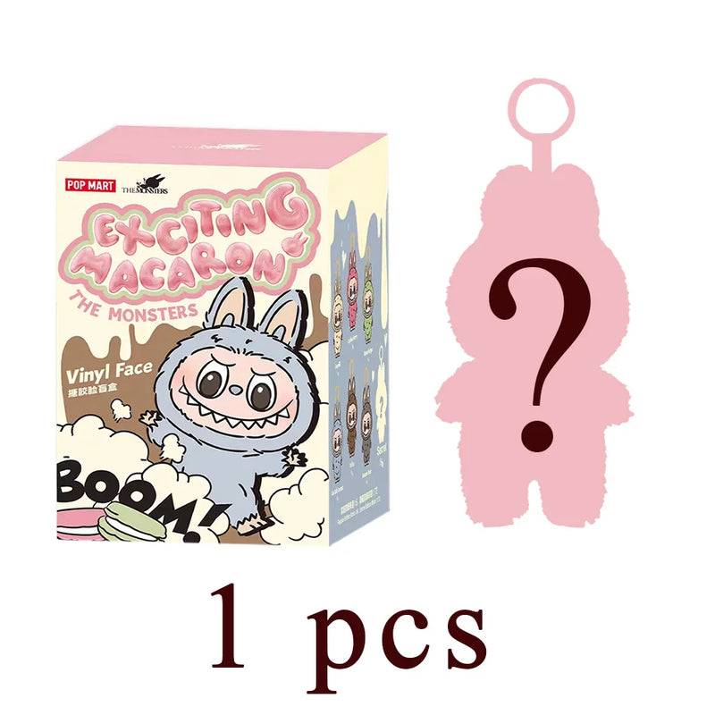 Mini Figura Labubu 17cm | Modelo Decorativo em PVC com Chaveiro