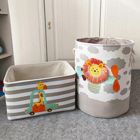 Cesto Organizador de Brinquedos- BAGUNÇA NUNCA MAIS! - Brinque Criativo