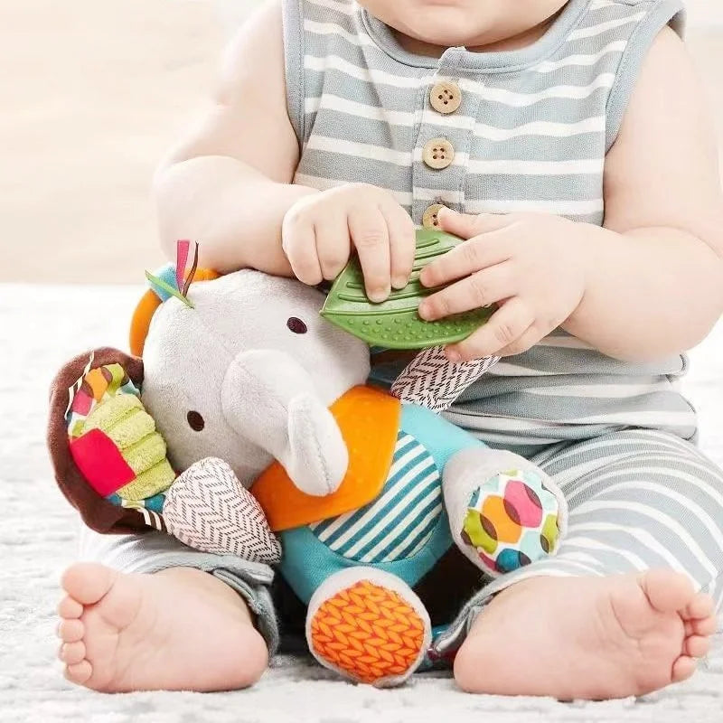 Mordedor Infantil de Elefante - Alívio, Estímulo e Diversão para o Bebê