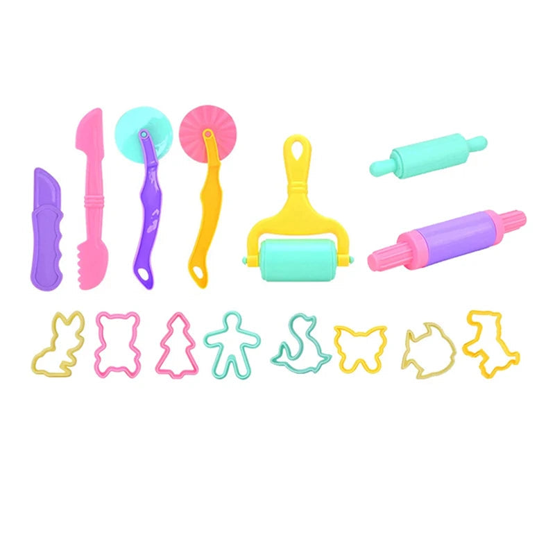 Moldes e Utensílios para Massinha - Ferramentas Perfeitas para Criar e Brincar