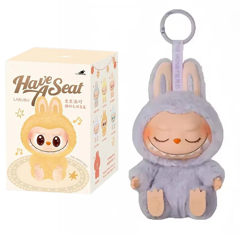 Blind Box Labubu Have a Seat – Miniatura Colecionável | Chaveiro Fofo