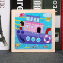 Quebra-Cabeça Montessori + Brinde EXCLUSIVO (Poucas unidades) - Brinque Criativo