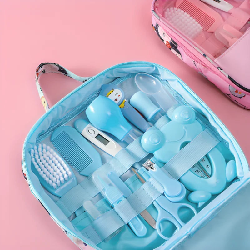 Kit de Higiene para Bebê 13 Peças – Cuidados Essenciais para Recém-Nascidos