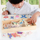 Quebra-cabeça montessori infantil- Montando Emoções! - Brinque Criativo