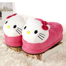 Pantufa Hello Kitty de Algodão - Aconchegante e Plush para Inverno, Tamanho Único (35-40), Slipper Unissex e Presente Ideal