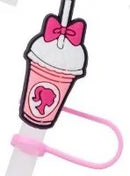 Capa Protetora para Canudo 7-8mm Rosa Barbie – Acessório para Copos Stanley
