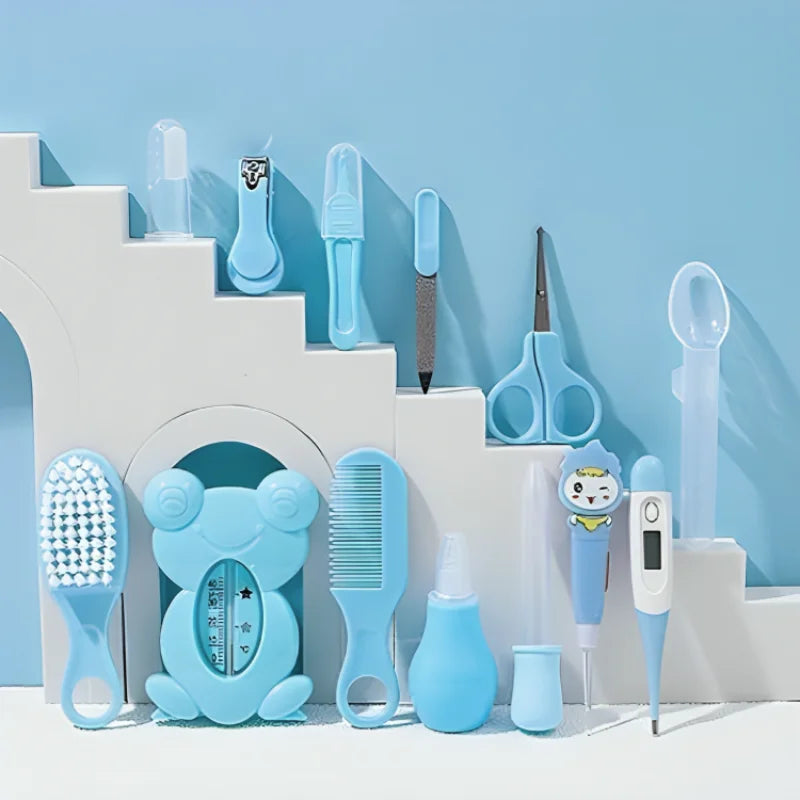 Kit de Higiene para Bebê 13 Peças – Cuidados Essenciais para Recém-Nascidos
