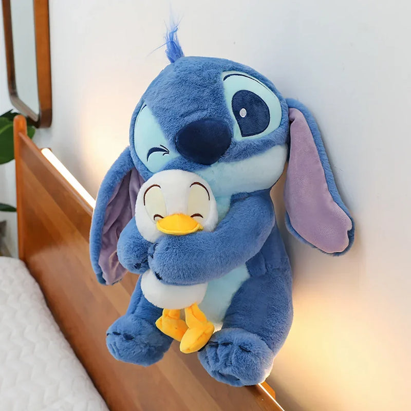 Pelúcia Stitch 30cm – Almofada Kawaii Macia para Decoração ou Presente Fofo