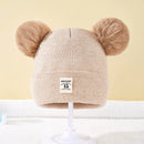 Gorro Infantil com Pompom – Quentinho e Confortável para Bebês de 0 a 3 Anos