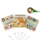 Livro de Colorir Bobbie Goods | Into the Garden - Plantas, Flores e Animais