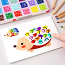 Kit de Pintura a Dedo- Montessoriano - Brinque Criativo