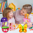 Kit de Costura para Crianças - DIY Criativo com 8 Estilos e Acessórios Divertidos