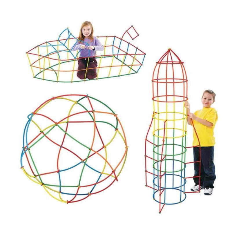 BRINQUE CRIATIVO- KIT DE CONSTRUÇÃO INFANTIL: TENDAS MÁGICAS!! - Brinque Criativo